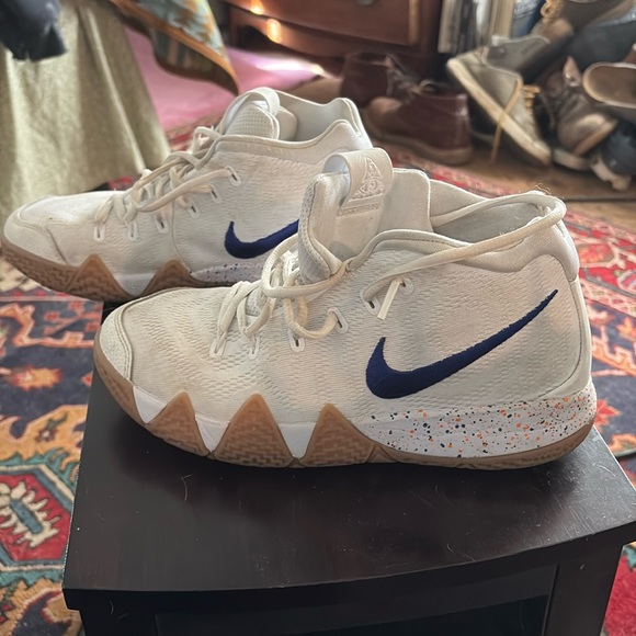 Kyrie Uncle Drew basketball shoes worn one basketball season